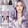 Shampoo fixador de cor em inglês de 120ML, volume pequeno, OEM personalizado, para remover cabelos amarelados e grisalhos/brancos, protege o cabelo e o deixa rosa