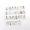 Liga de Zinco 26 Pingentes de Letras Inglesas Pequenos Pingentes DIY Pulseira Colar Brincos de Lado Duplo Acessórios de Joias Materiais