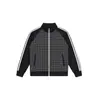 Sudadera Cardigan Casual Única de Puntos 26ss Cuello Alto Deportiva Fitness Otoño para Hombre Chaqueta Abrigo Versátil de Moda