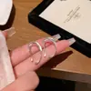 Moderna Perla para Oreja para Mujer, Clip de Oreja Retro Coreano Versátil, Pendientes de Gancho Populares Modelo Nuevo 2026 para Orejas sin Perforar