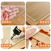 Placa Cristal de PVC de Vidro Macio Transparente, Sem Lavagem, À Prova d'Água, À Prova de Óleo, Resistente a Altas Temperaturas, Tapete Antibacteriano para Mesa de Centro, Tapete de Proteção para Mesa