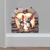 PH-10347 Amazon Creative Love Mouse Series Suministro directo de fábrica Decoración para el hogar Dormitorio Esquina Autoadhesivo