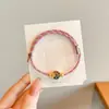 Pulseira de Alta Qualidade Estilo Zongzi 2026 Nova para o Festival do Barco-Dragão, Pulseira de Fio Colorido Estilo Xizang com Pingente de Paz, Corda de Mão Estilo Étnico