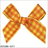 Rojo y amarillo 8C06Nn-A011 Nudo de cuatro puntos de 6 pulgadas y 5 manos Yao Ming Decoración de flores Regalo Lazo Ropa Flor