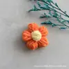 Flores Pompon Hechas a Mano de Lana Ganchillo DIY Pasador Joyería Ramo Artificial Accesorios Ramillete Bolsas Accesorios para Ropa