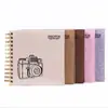 Álbum de Fotos Hecho a Mano DIY Personalizado con Cubierta de Lino Almacenamiento de Fotos Polaroid Álbum de Estrellas Álbum de Registro del Crecimiento de Niños