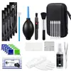 Kit de limpeza de lentes de câmera inclui solução de limpeza, caneta para lentes e ferramentas de limpeza de sensor