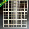 Rejilla de Madera Maciza Calada, Pantalla de Malla Cuadrada, Divisor de Entrada, Decoración Estilo Chino Dinastía Song, Rosetón de Techo, Celosía de Madera