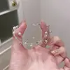 Pulsera de Manta Multicapa con Perlas Rosas para Mujer, Estilo Francés de Lujo Ligero, Nicho Exquisito con Acabado de Alta Gama