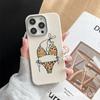 Traje de Baño Sexy Estuche de Cuero para iPhone15pro Max Funda de Teléfono Apple 16 Nuevo 14/13 Estuche Protector 12
