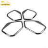 Adecuado para caja de audio Baojun 20 530, anillo brillante, cuerpo 530, cubierta de bocina de acero inoxidable, marco decorativo, accesorios de parche