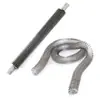 Disipador de Calor Tubo de Calentamiento Eléctrico Disipador de Calor Acero Inoxidable 304 Disipador de Calor Espiral Disipador de Calor Refrigeración por Aire Aleta de Aire