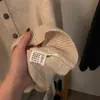 Imis*¡Producto de alta calidad! Cardigan de punto versátil y casual estilo coreano con cuadros, ribete de volantes y retazos, para mujer, novedad Primavera 2026