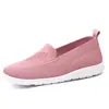 Zapatos de Mujer, Nuevo Estilo de Verano, Zapatos de Tela de Pekín, Zapatos Planos Casuales Transpirables Suaves, Zapatos Bajos Individuales, Zapatos de Madre con Suela Suave