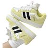 Otoño Nuevo 2024 Transpirable Todo-fósforo Ligero Transpirable Zapatos Blancos Mujeres Cómodas Moda Estilo Hong Kong Zapatillas Casuales