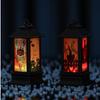 Nuevo Halloween Transfronterizo Lámpara de Aceite Luminosa Adornos Luminosos Linterna de Calabaza de Calavera Decoración de Escena de Ventana de Fiesta