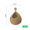 Bolsa de Malla para Frutas Tejida a Mano, Bolsa de Malla Tapiz, Tipo Gota de Nido de Pájaro Estilo Ins Bolsa de Malla para Almacenamiento Colgante de Frutas y Verduras