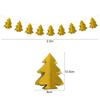 Adornos Colgantes de Navidad Adornos Colgantes Tridimensionales para Árbol de Navidad Colgante de Flores de Cuerda de Papel Suministros de Decoración Colgante para Fiesta de Navidad