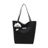 Bolsa de Compras Reversible, Bolso de Hombro, Bolsa Tote de Gran Capacidad, Bolso de Pana a Cuadros de Doble Uso Nuevo Otoño e Invierno, Bolso de Moda para Mujer