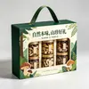 Caixas de presente vazias personalizadas para produtos agrícolas e cogumelos, incluindo morchelas, fungo de bambu e outras iguarias da montanha, com adição de logotipo