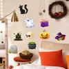 Pegatinas sorpresa para habitación, dormitorio, Halloween, calabaza, castillo, gato, calavera, fantasma, Amazon, al por mayor