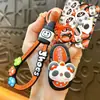 Lindo Panda Tesoro Nacional Consola de Juegos Llavero Squishy Dibujo Animado Panda de Sichuan Colgante Pequeño Accesorio para Bolsa Venta al por Mayor