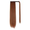 Peluca europea y americana para mujer, fibra química, seda de alta temperatura, parche para el cabello, velcro, cabello largo lacio, accesorios, pelucas, fábrica al por mayor
