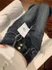 Chao Li tiene en stock Jeans de Micro-bota Temporada Otoño/Invierno para Mujer Más Terciopelo Más Grosor Cintura Alta Doble Botón Adelgazantes Pantalones de Bocina de Herradura