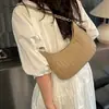 Nueva Tendencia de Moda Estilo Perezoso Bolso Tote de un Solo Hombro para Mujer Elegante Simple Versátil Transfronterizo Gran Capacidad Bolso Tejido