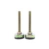 Precio de fábrica, venta de taza de pie ajustable con pegamento, tornillo de pie, tapete de mesa, taza de pie fija ajustable M10-M20