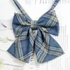Pajarita para Mujer JK Uniforme Japonés Camisa No de Combate Traje de Vela Cuello Flor Estilo Universitario Mango Largo Cinta Pequeña Combinación para Todo