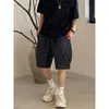 Estilo Novo de Verão Masculino Versátil Moda Tendência Confortável Cor Sólida Estiloso Reta Respirável Popular Casual Shorts