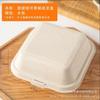 Caja de Empaque Tuan Verde Tiramisú Horneado Snacks Postre Almuerzo Caja para Pastel Puff Snow Mei Niang