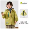 Chaqueta con capucha para niño Tech-Three-ProofDudu Ropa de otoño Abrigo para niña Ropa de otoño Ropa para bebé Ropa infantil de moda