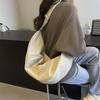 Bolso Dumpling Bolso Cruzado para Mujer 2024 Nuevo Bolso de Gran Capacidad Diseño Deportivo Casual Ropa de Trabajo de Verano Bolso de Lona