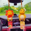 Colgante de coche con forma de dragón de leche auténtico y bonito, decoración creativa para el interior del coche, suministros para espejo retrovisor, venta al por mayor