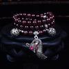 Venta directa de fábrica nueva pulsera de cristal pulsera de granate natural pulsera para mujer regalo de vacaciones venta al por mayor una variedad de opcional