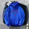 Outono e Inverno Design Solto Senso de Moda Nova Jaqueta de Amor Moletom Feminino com Forro de Lã Espessado com Capuz Top Marca de Moda Inverno com Forro de Lã