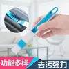 Cepillo para grietas de esquina, cepillo limpiador de ranuras para mosquiteros, herramienta para limpiar esquinas y ranuras del baño, cepillo pequeño para piso, puertas y ventanas