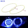 Luz LED para faro de coche de 60-120 mm, apertura de luz de coche, luz de coche modificada, COB, apertura de ojo de ángel, luz antiniebla de ojo de ángel