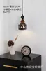 Luminária vintage estilo francês, pendente de cabeceira para quarto, estilo meados do século, quente e romântico, mini pendente de pétala para o hall de entrada