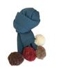Bufanda Infantil para Niñas Otoño e Invierno Cálida de Punto para el Cuello Color Sólido Bebé de Pocos Meses Bufanda Gruesa para el Cuello a Prueba de Frío