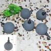 Pedra de bolha redonda para aumento de oxigênio em aquários, acessórios para bomba de oxigênio, cabeça de oxigênio, cabeça de aumento de oxigênio, pedra de gás ultrafina