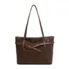 Bolso Tote con Corazón de Chica Japonesa Temperamento para Mujer Moda Otoño 2026 Versátil Gran Capacidad para el Trabajo Bolso de Hombro Tendencia
