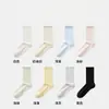 Calcetines de Seda con Borde Enrollado para Mujer, Estilo Delgado de Verano, Absorbentes de Sudor, Transpirables, Calcetines Frescos, Calcetines Largos, Resistentes al Olor, Calcetines de Verano hasta la Mitad de la Pantorrilla