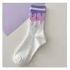 Calcetines para mujer Otoño Nuevo estilo japonés calcetines de media pantorrilla absorbentes de sudor rosa calle moda larga calcetines ins estilo coreano calcetines Zhuji