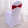 Capas de Cadeira Elásticas Sem Fivela para Banquetes de Hotel, Laços de Fita para Encosto de Cadeira, Conjunto de Cadeiras e Mesas de Casamento Borboleta