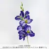 Pequeño ramo de flores artificiales de orquídea para bodas, decoraciones de flores artificiales de seda de alta gama, productos terminados para decoración de sala de estar, venta al por mayor