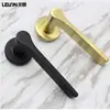 Aço Inoxidável 304 Maçaneta Magnética Silenciosa para Porta Maçaneta Dividida para Fechadura de Porta Interna Acessórios Maçaneta de Porta de Madeira para Quarto Maçaneta de Porta de Quarto