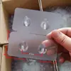 Atacado do Fabricante Rack de Armazenamento Forte Adesivo Sem Furos Ganchos Adesivos Sem Marca Acessórios Ganchos Adesivos Sem Pregos Parafusos Adesivos Vários Ganchos de Garra